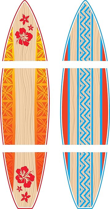 Teacher Created Resources Giant Surfboards Bulletin Board (TCR5090)