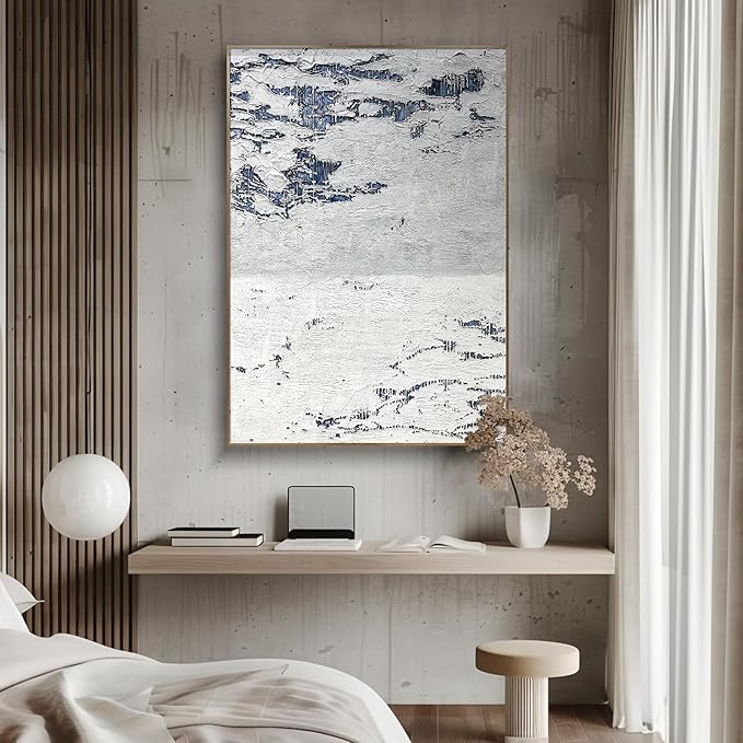 BrightA Large hand-painted abstract wall decorations, suitable for accentuating the artistic atmosphere of the entrance corridor and other wall spaces 27.5"x39.4"