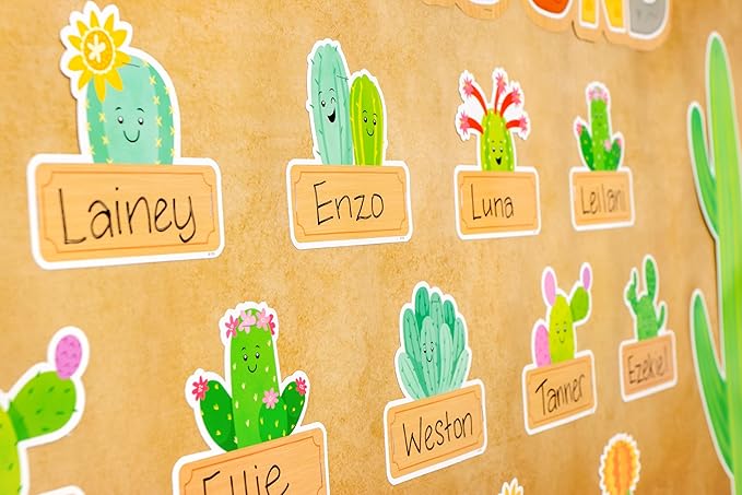 Teacher Created Resources Happy Cactus Crew Welcome Bulletin Board (TCR6953)