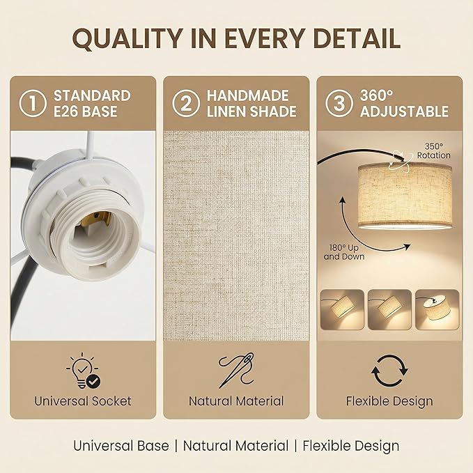 Arc Floor Lamp with Fan Head, Dimmable Floor Lamps with Remote, 3 Color Temperatures Adjustable Standing Lamp, Bright Reading Floor Lamp with Marble Base for Living Room Bedroom