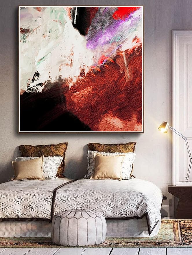100% Handmade Wall Art Painting Wall Decor-Home Decor/Famous Painting Prints/Famous Painting Art/Painting 32x32 inches