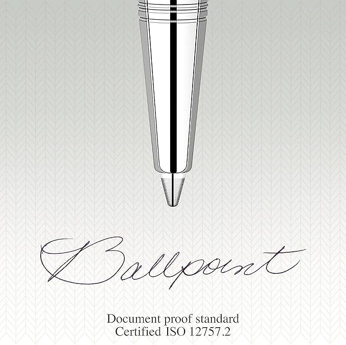 Parker Quinkflow Ballpoint Pen Ink Refill, Medium Tip, Black (Pack of 2)