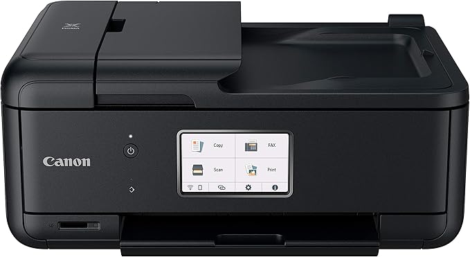 Canon PIXMA TR8620a - All-in-One Printer Home Office|Copier|Scanner|Fax|Auto Document Feeder | Photo & ® PIXMA™ TR4720 Wireless Inkjet All-in-One Color Printer, Black