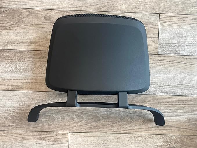 Steelcase Series 1 Headrest ONLY, Graphite Frame with 3D Microknit Fabric (Licorice)