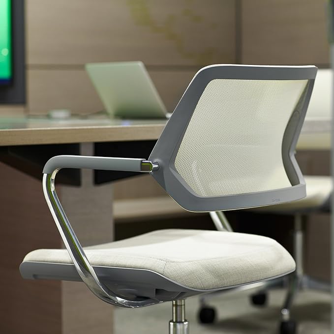 Steelcase QiVi Chair, Tangerine Fabric