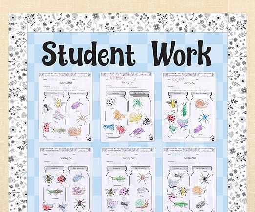 Teacher Created Resources Blue Checkers Better Than Paper® Bulletin Board Roll (TCR77602)
