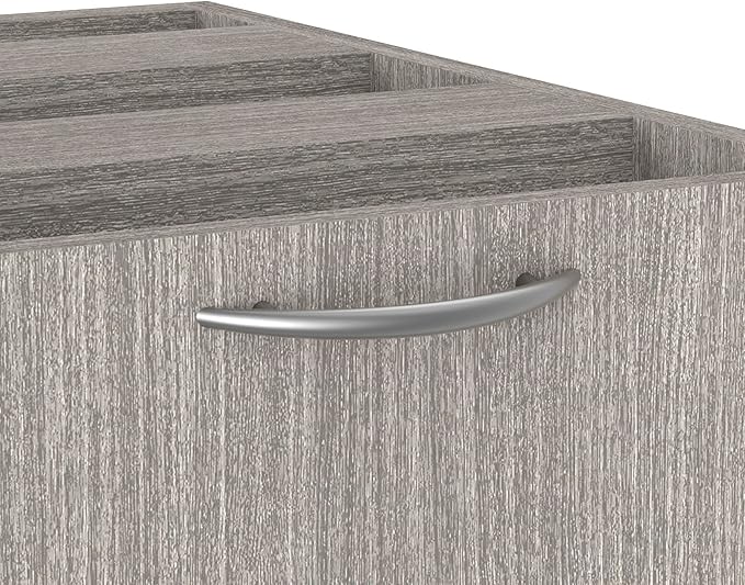 Alera Alera Valencia Series Full Pedestal File, Left/Right, 3-Drawers: Box/Box/File, Legal/Letter, Gray, 15.63" x 20.5" x 28.5"