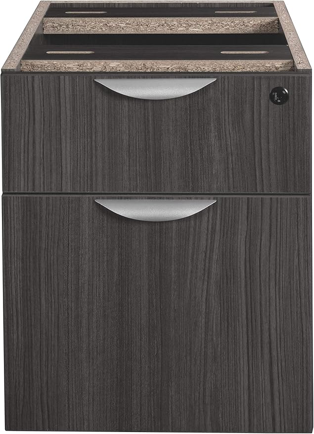 Regency Legacy Desk Pedestal File One Box Drawer, Ash Grey