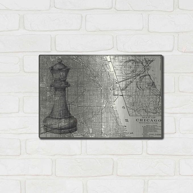 'Office Sketches Collection E' by Ethan Harper Metal Wall Art, 16"x12"