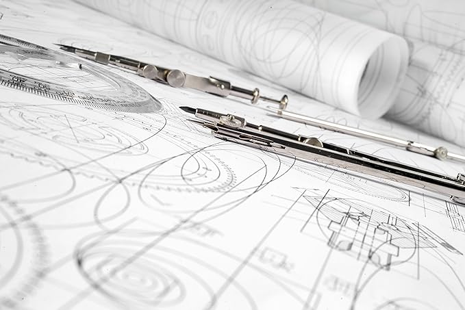 Clairefontaine - Ref 97853C - Tracing Paper (12 Sheets) - A4 Sized, 90/95g, High Transparency, Smooth Surface, Acid Free, Printable - Suitable for Ink, Marker & Pencil