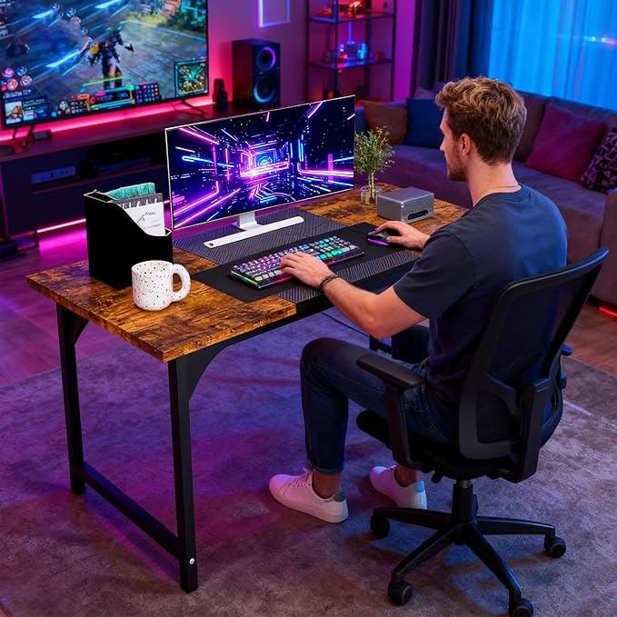 Computer Desk, 47 Inch Home Office Desks