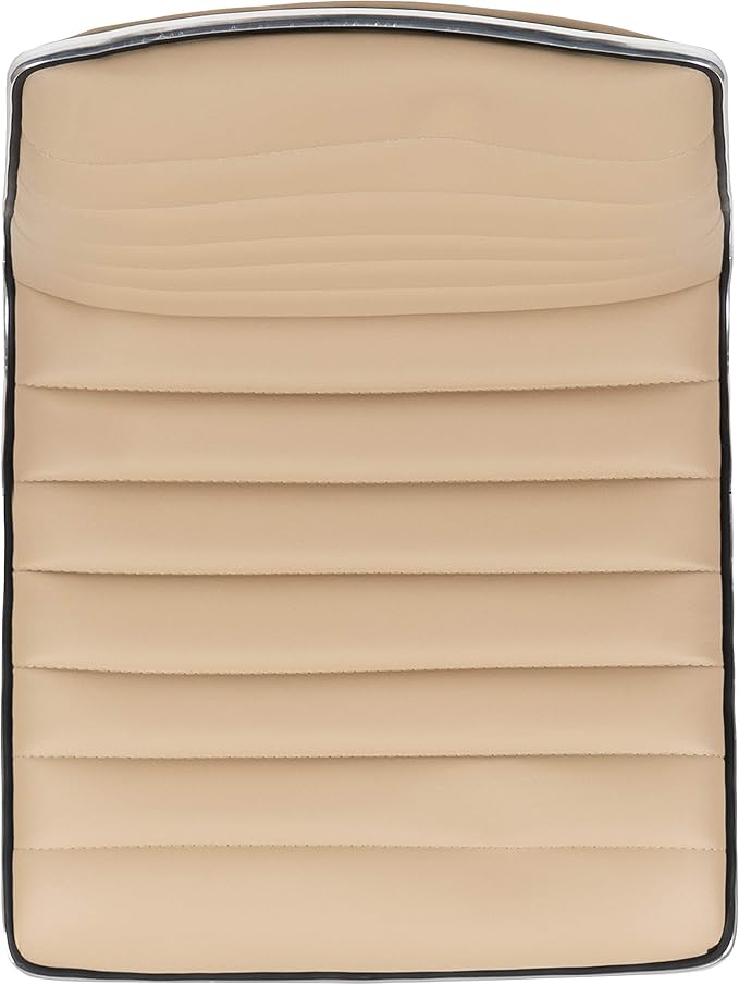 Flash Furniture Alan Low Back Designer Armless Tan Ribbed Swivel Task Office Chair