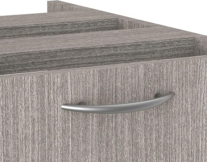 Alera Alera Valencia Series Full Pedestal File, Left or Right, 2 Legal/Letter-Size File Drawers, Gray, 15.63" x 20.5" x 28.5"