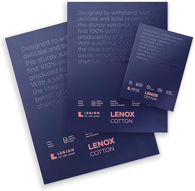 Lenox Paper Pad 9"X12" 15 Sheets/Pkg