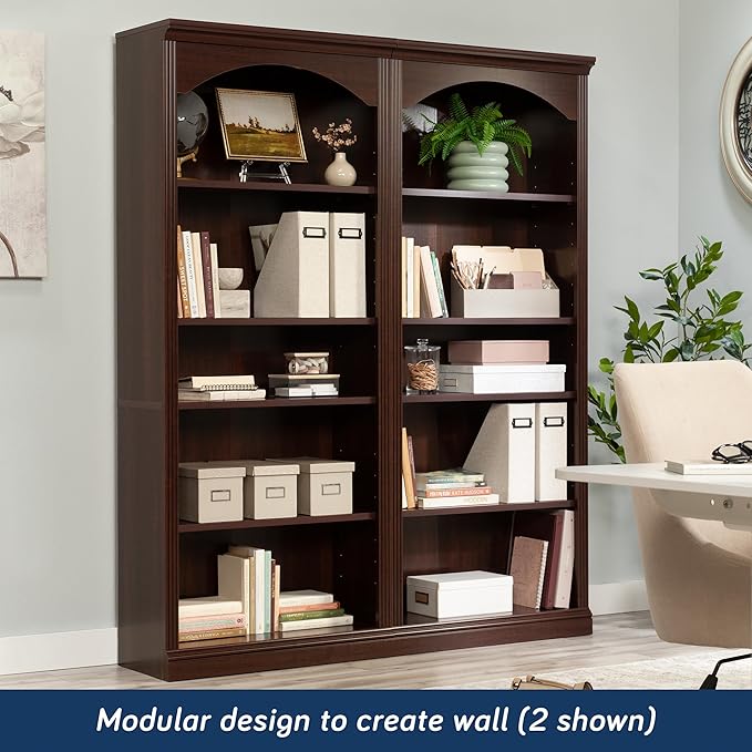 Sauder Miscellaneous Storage Bookcase, Select Cherry Finish