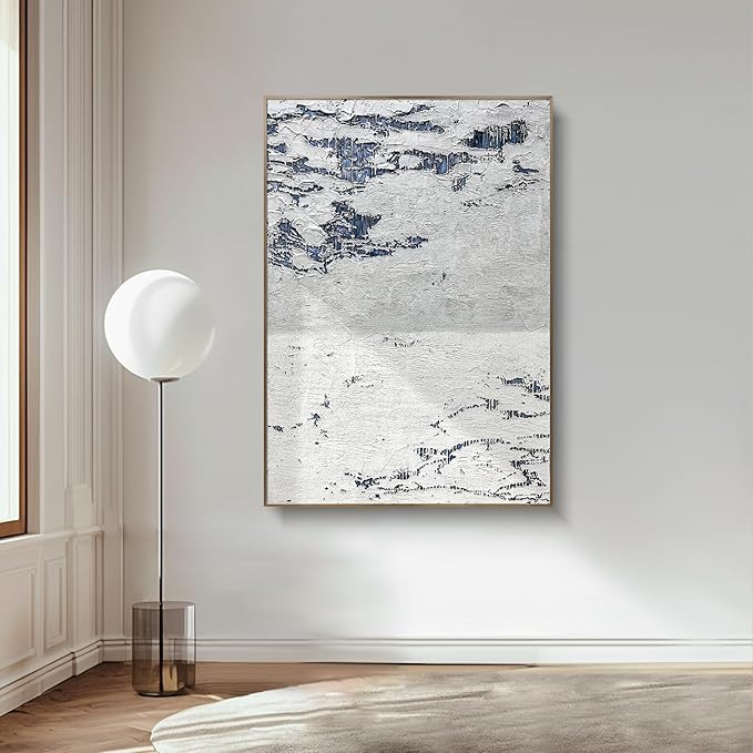 BrightA Large hand-painted abstract wall decorations, suitable for accentuating the artistic atmosphere of the entrance corridor and other wall spaces 51.2"x72.8"