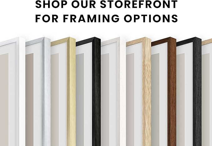 HAUS AND HUES Two 8x10, Three 12x16 - Framed Walnut