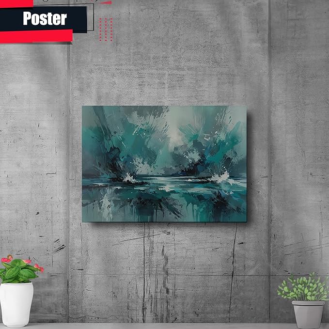 Abstract Art Print, Poster Print, Modern Wall Decor, Framed Poster Print, Home decor wall art, Office Decor, Wall Art Decor, Print
