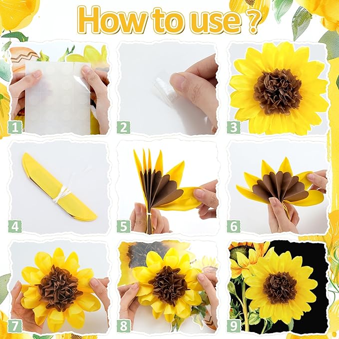 Sunflower Bulletin Board Set Classroom Motivational Flowers Bulletin Board Decorations with 3D Paper Sunflower Cutouts Inspirational Positive Quotes for School Office Classroom Decor