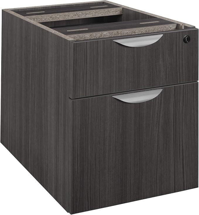 Regency Legacy Desk Pedestal File One Box Drawer, Ash Grey