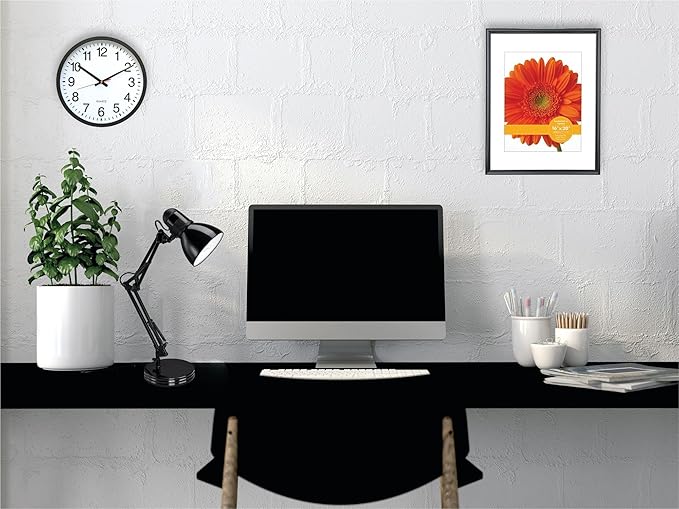 Alera ALE Architect Desk Lamp, Adjustable Arm, 22" High, Black