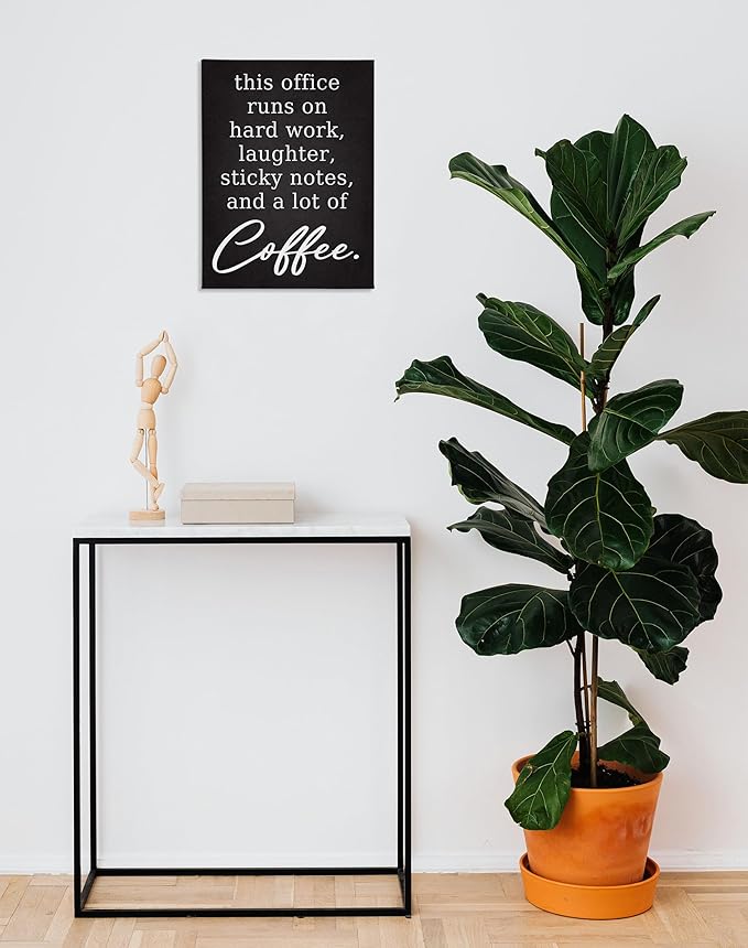 BIWSHA Office Decor, Motivational Wall Art Decor Teamwork for Office, Inspirational Quotes Wall Art for Men Women, Team Work Canvas Paintings 11x14 Inches, Be The Person You Want to Work With