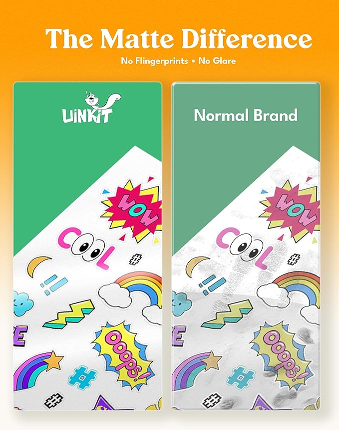 Uinkit Professional-Grade Matte PET Sticker Paper - 8.5"x11" Letter Size | No-Smudge, Quick-Dry & Waterproof | For E-Commerce, Product Branding & Professional Organization | 60 Sheet