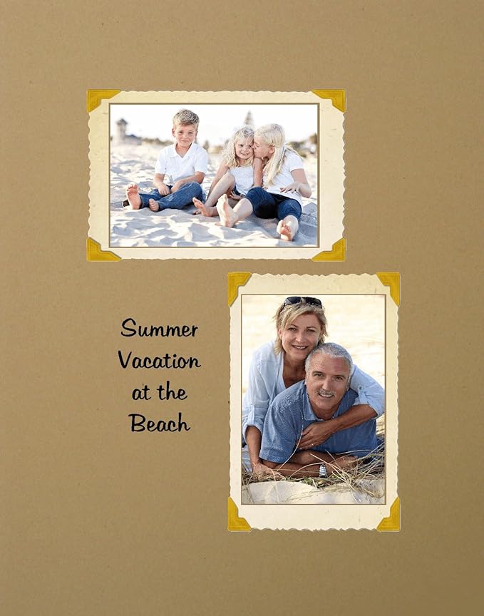 150 Brown Kraft Fiber 80# Cover Paper Sheets - 4" X 6" (4X6 Inches) Photo|Card|Frame Size - Rich Earthy Color with Natural Fibers - 80lb/pound Cardstock - Smooth Finish