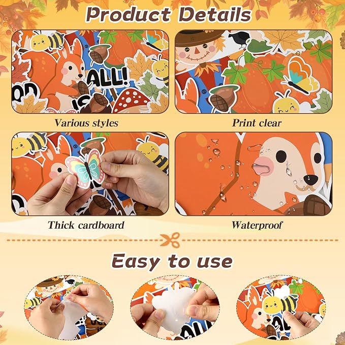 gisgfim Fall Jesus Christian Bulletin Board Decorations Sets Autumn Religious Classroom Decor Pumpkin Maple Leaves Paper Cutouts for Classroom School Church Chalkboard Home Wall Décor