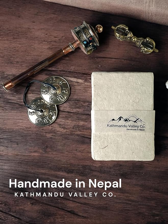 Handmade Lokta Card Stock 5x7 Inch Paper with Deckle Edge. Tree-Free Lokta Paper for Vintage Stationery, Printing, and Decorative Invitations (100 Sheets)