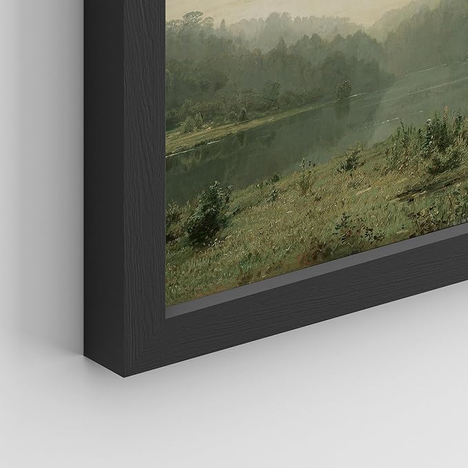SIGNWIN Framed Poster Wall Art Set of Vintage Landscape, Sketches Art, Rustic Framhouse Decor for Living Room, Bedroom, Office - 12"x16"x 8 Black