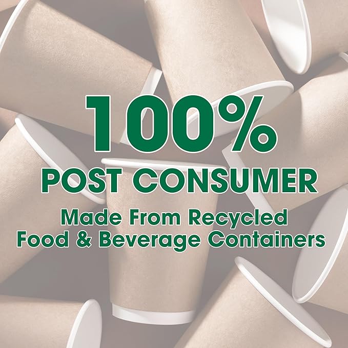 PrintWorks 100% Recycled Printer Paper 8.5" x 11" White - 20 lb Copy & Multipurpose Computer Paper - 6 Packs, 2400 Sheets - Made in the USA - 92 Bright - Printer & Copier Compatible (00018C)