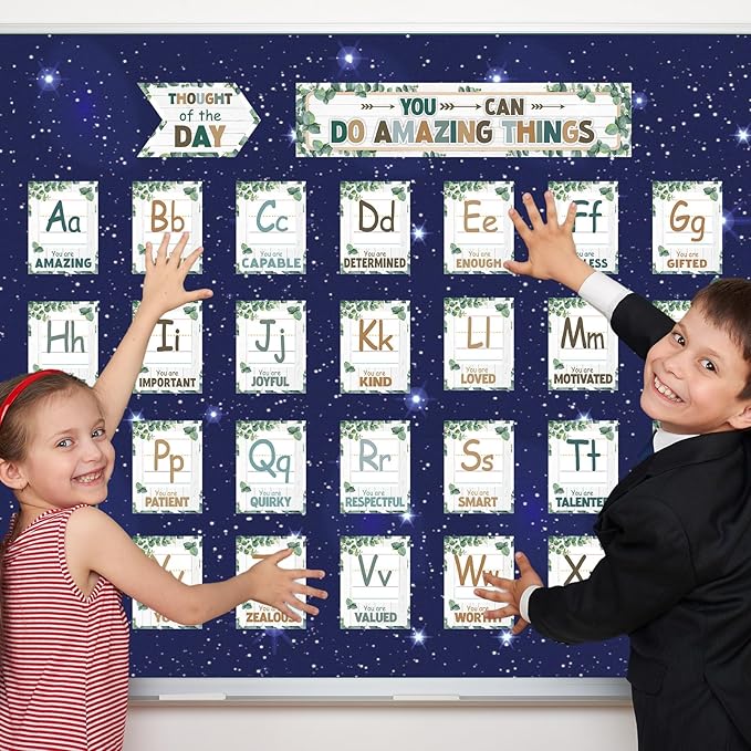 Outer Space Bulletin Board Paper Roll Night Sky Bulletin Board Background Paper Not Easy to Fade Bulletins Decorations for Back to School Poster Papers Arts Crafts Classroom Supply 15.8inx20ft