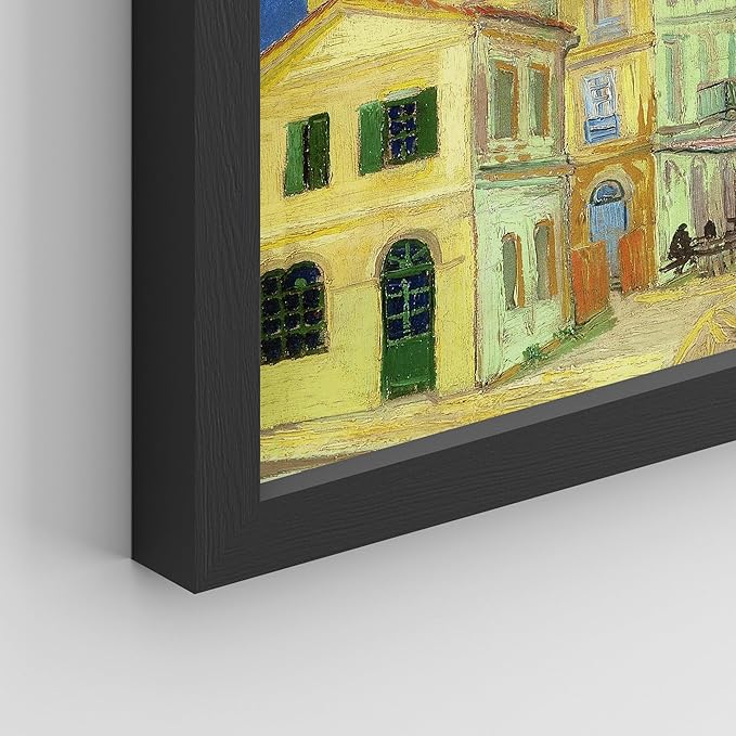 SIGNWIN Framed Poster Bathroom Decor 11"x14"x 8 Black, Wall Art Room Decor Multicolor for Living Room, Bedroom, Office Vincent Van Gogh Sunflower Starry Night Vintage Illustrations Bohemian