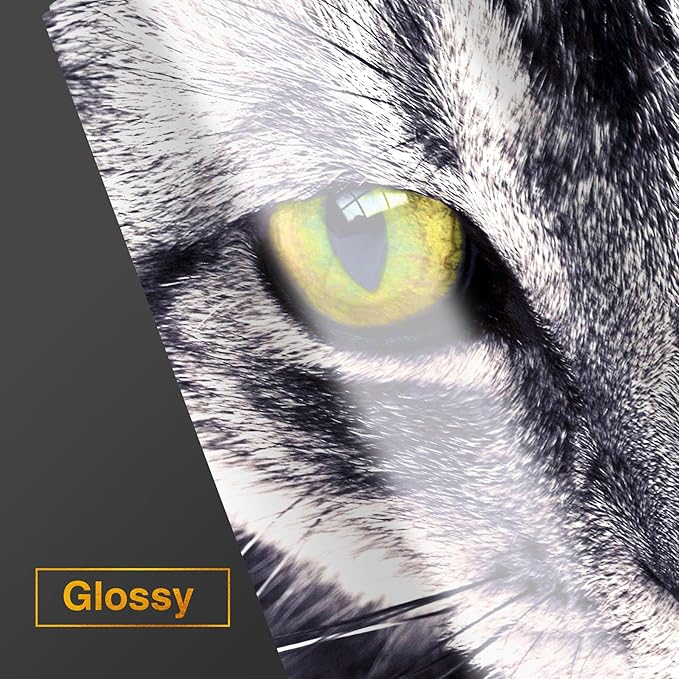 A-SUB Premium Photo Paper High Glossy 8.5x11 Inch 66lb for Inkjet Printers 50 Sheets,Single Sided
