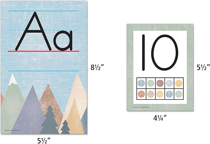 Teacher Created Resources Moving Mountains Alphabet Bulletin Board (TCR9170)