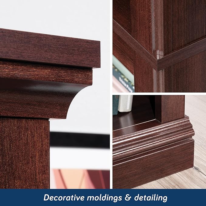 Sauder Miscellaneous Storage Bookcase, Select Cherry Finish
