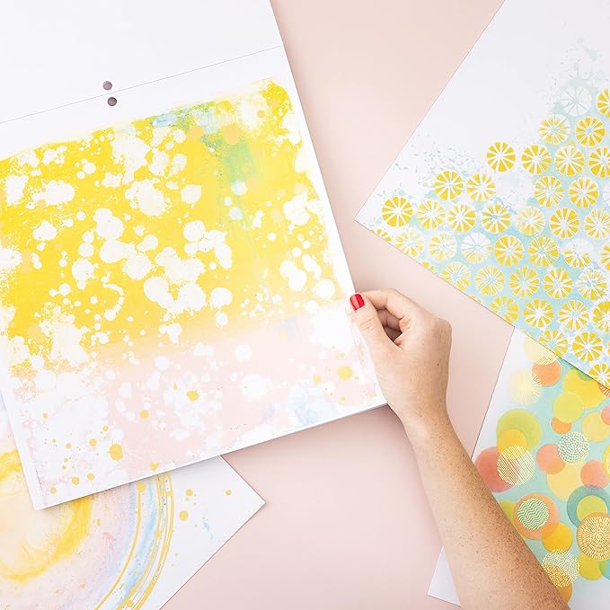Vicki Boutin Paper 12X12MEDIA, Print Shop Painted Backgrounds (34013867)