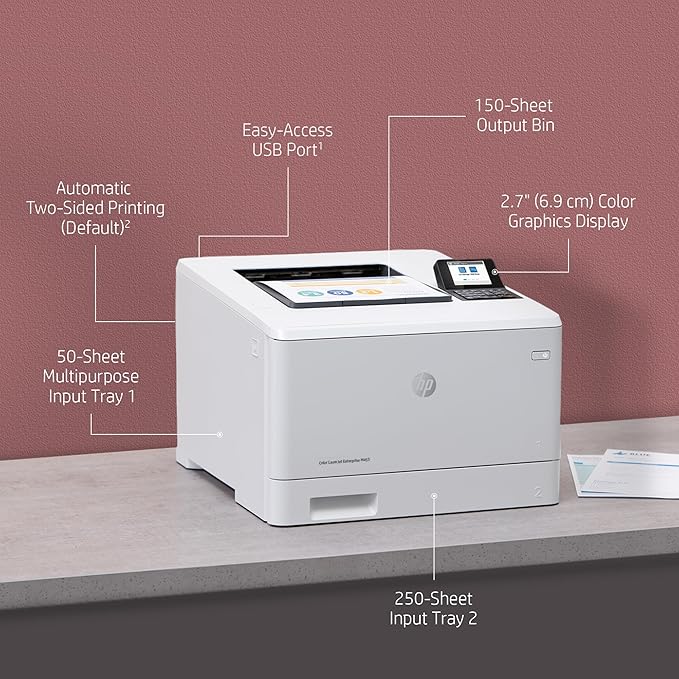 HP Color LaserJet Enterprise M455dn Duplex Printer (3PZ95A)