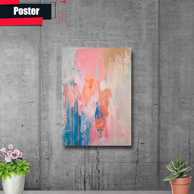 Unveiling Dimensions, Abstract Prints Modern Art for Office Wall, Textured and Captivating, Decor Poster, Print