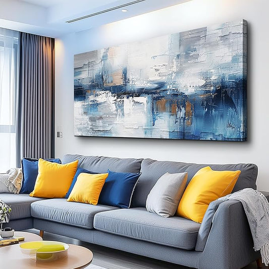 KELIYUAN Modern Fashion Minimalism Abstract Painting Wall Art For Living Room Large Canvas Wall Decor For Office Bedroom Decoration Mural Inspiration Wall Pictures Artwork Room Home Decor 30 x60 in