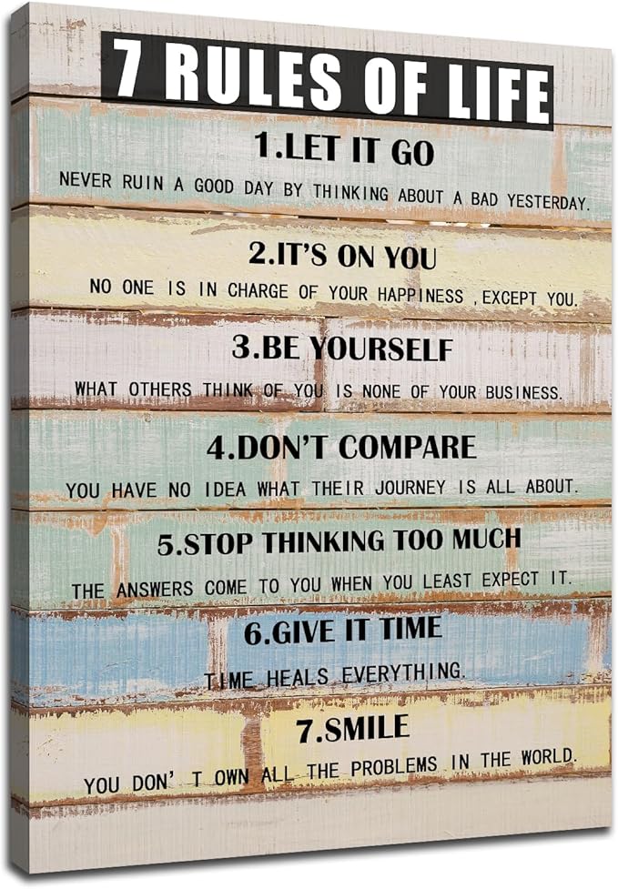 Inspirational Canvas Wall Art Framed Entrepreneur Quotes Painting Canvas Prints Positive Poster for Home Office Parlour Living Room Kitchen Bedroom Wall Decor Artwork Decor [30''Wx 40''H]
