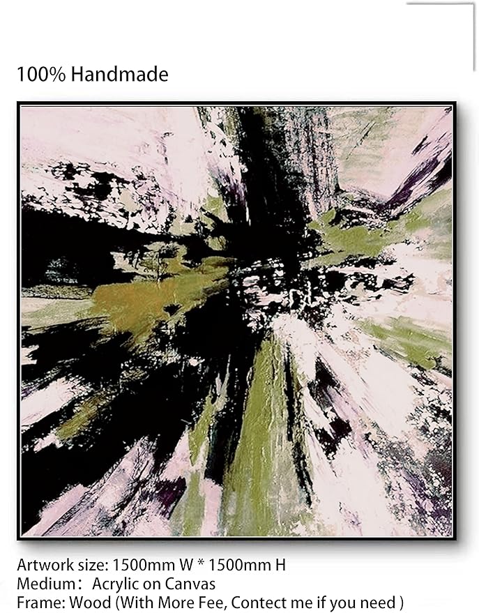 Abstract Large Painting Original Abstract Home Decor Canvas Large Abstract Wall Art Brown Oil Abstract Painting Acrylic Minimalist Painting 50" x 50"