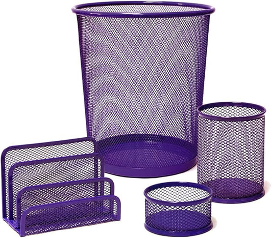 Plus Office cqu-3172-pu – Desktop Set, Purple