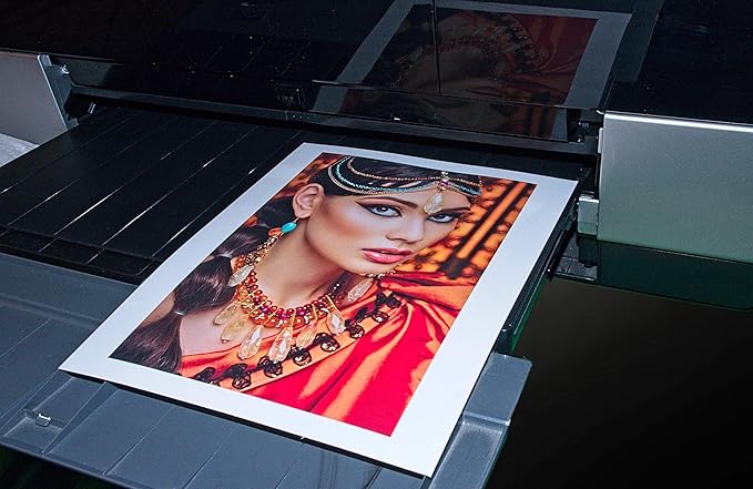 (5-x-7) 20 Sheets 100% Cotton Fine Art Matte Double Sided Inkjet Paper - 16mil 325gsm See Description for Compatibility Info Before Purchase - OBA Free Archival Grade Inkjet Media