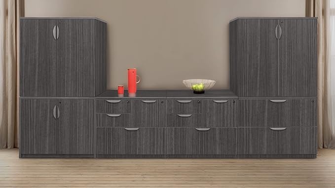 Regency Legacy Locking Lateral File Cabinet- Ash Grey
