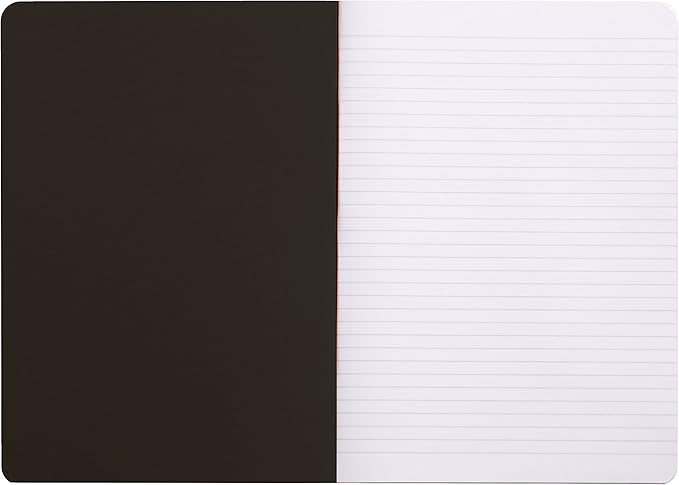 Rhodia Staplebound Notebooks ruled, black cover 8 1/4 in. x 11 3/4 in. 48 sheets
