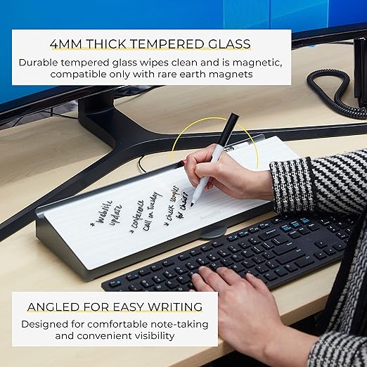 ECR4Kids MessageStor Keyboard Write and Store, Desk Organizer, Waves