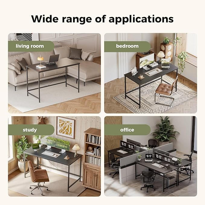Mericonia 32 inch Computer Desk, Gaming Desk for Small Spaces, Modern Simple Style Table for Home Office, Study Student Writing Table
