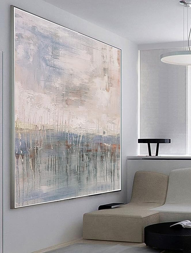 Original Abstract Canvas Art,Large Abstract Canvas Art,oil abstract canvas,unique painting art,large abstract art 40x40 inches
